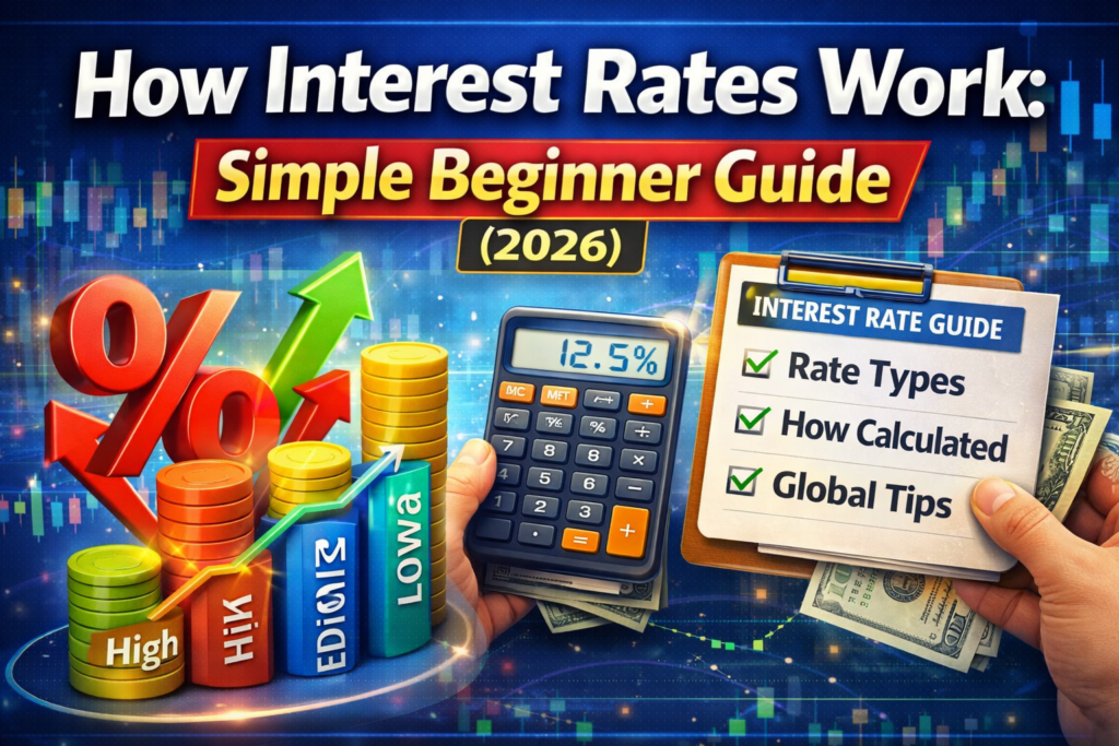 How Interest Rates Work: Simple Beginner Guide (2026)