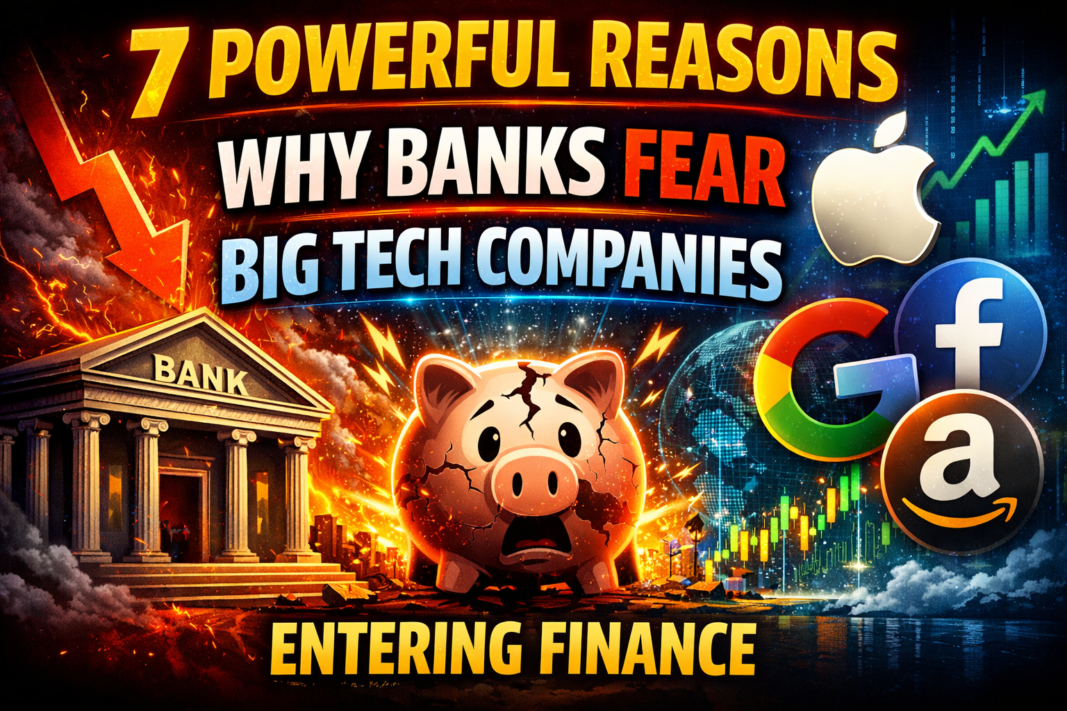 7 Powerful Reasons Why Banks Fear Big Tech Companies Entering Finance