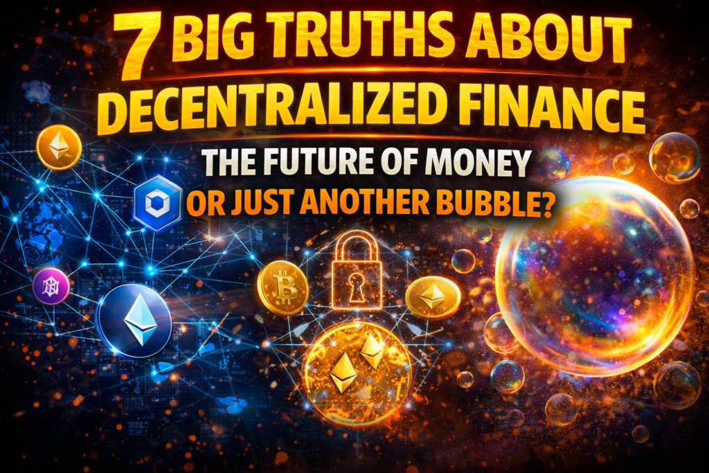 7 Big Truths About Decentralized Finance: The Future of Money or Just Another Bubble?